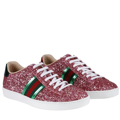 gucci red glitter shoes|colorful gucci shoes.